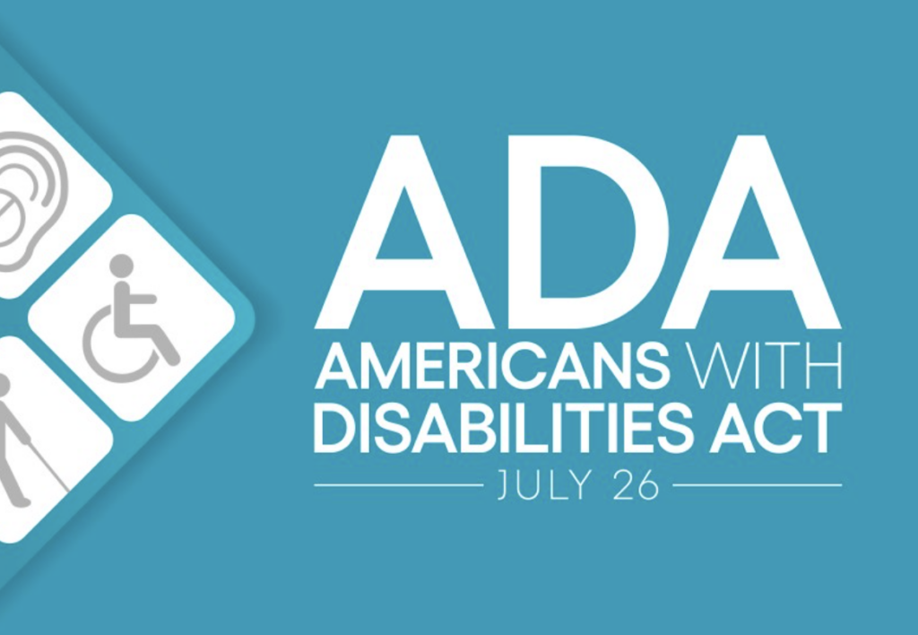 illustration - ADA Americans with Disabilities Act July 26
