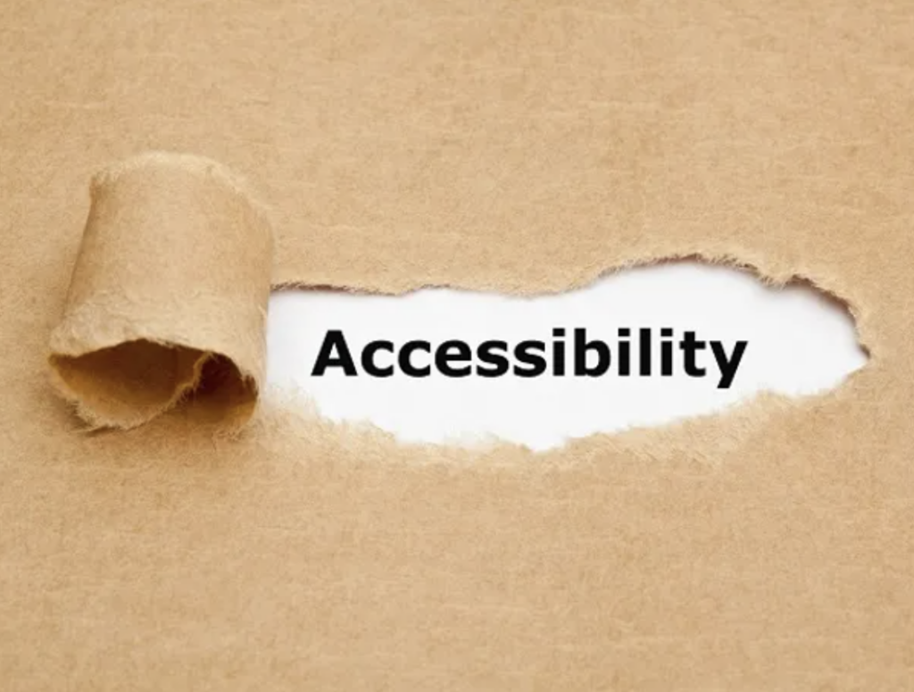 illustration of the word Accessibility