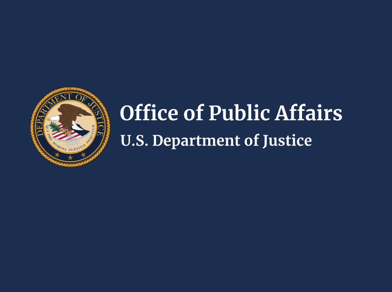 Office of Public Affairs - U.S. Department of Justice logo